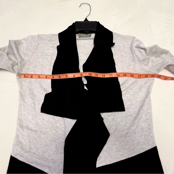 Stylish Black and Gray Women's Cardigan - Picture 5 of 8